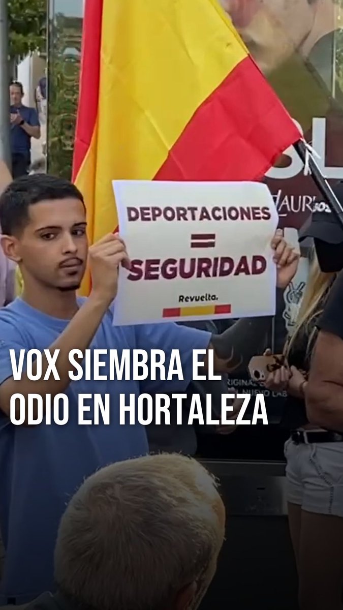 🎥 Tras la prohibición de la Delegación del Gobierno, Vox ha aparecido frente al Centro de Primera Acogida de Hortaleza difundiendo un discurso xenófobo en el que pide cerrar los centros de acogida de migración