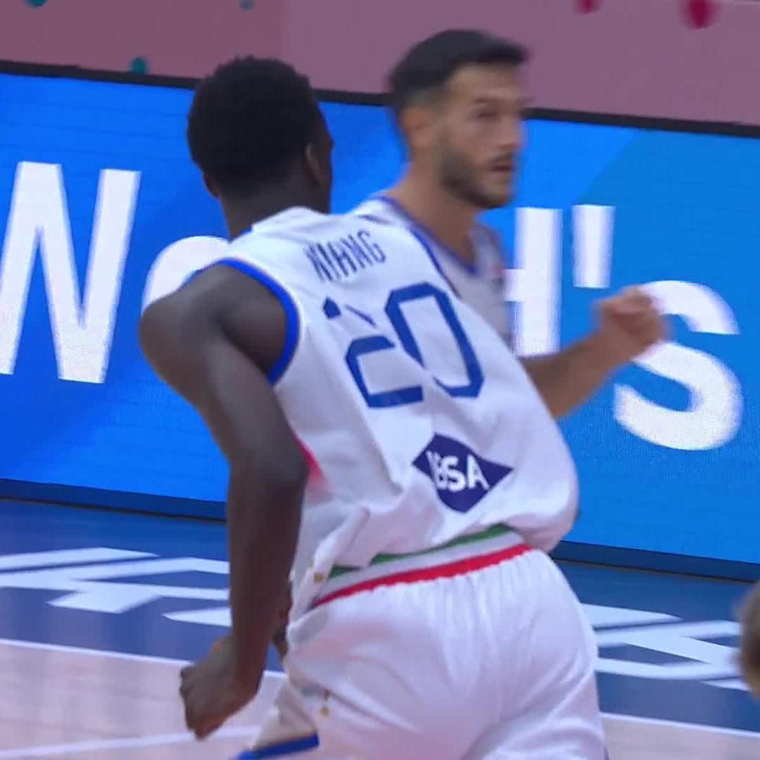 Niang's impact 🤯 #EuroBasket x Italbasket