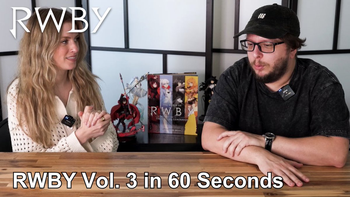 🚨 Spoiler alert! 🚨 Volume 3? In 60 seconds? Easy peasy. How’d Barbara Dunkelman & Kerry Shawcross do? Make sure to get your copy on Blu-ray today to fill in the missing gaps 😉 #RWBY