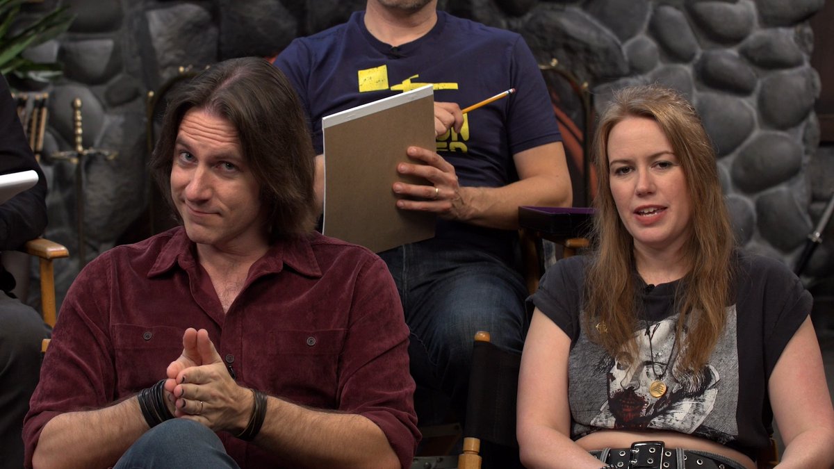 Did Someone Say GM Auditions? 🎲 🎬 During our search for the perfect Campaign 4 Game Master, our pals at Rhett & Link answered the call, and, well... Catch Rhett & Link on #NarrativeTelephone, PLUS see the #CriticalRole cast on Roll For Mythicality this September 3rd! Watch on Beacon with a 7 day free trial, and get an enchanted 50% off your Mythical Society membership with code CRITMYTH today ✨ ➡️