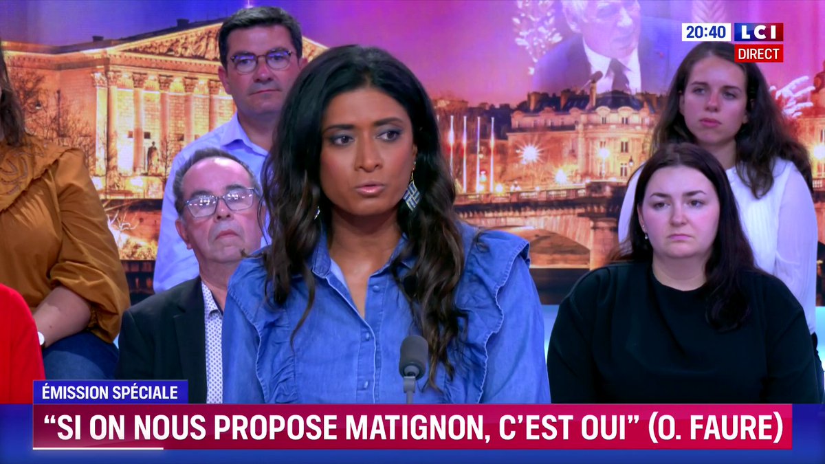 🔴 Prisca Thévenot (Prisca THEVENOT), invitée de Darius Rochebin 🗣️ "Je suis assez choquée de voir depuis une semaine l'ensemble des représentants politiques, qui nous expliquent qu'ils veulent censurer le gouvernement, expliquer comment ils proposent un contre-budget."