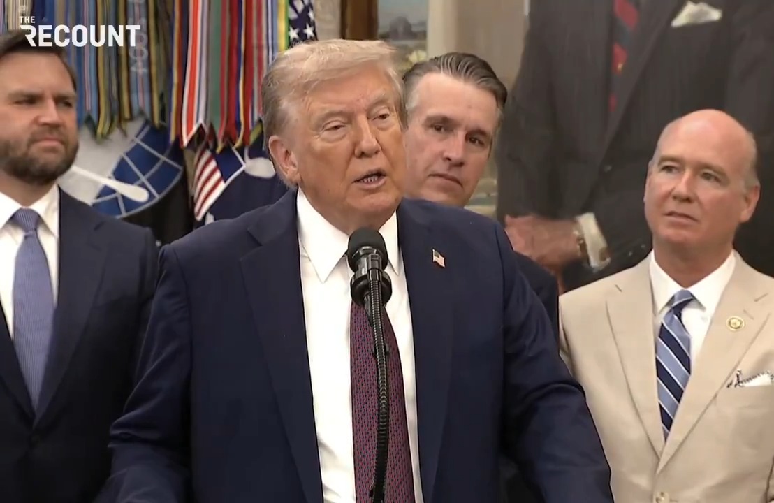 Fox News’ Peter Doocy: “A big viral social media trend over the weekend. How did you find out over the weekend that you were dead?” President Trump: “Really? I didn’t see that ... Well, it’s fake news. It’s just so — it’s so fake. That's why the media has so little credibility.”