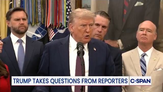 President Trump on deploying the National Guard to Chicago: "Well, we're going in. I didn't say when. We're going in."