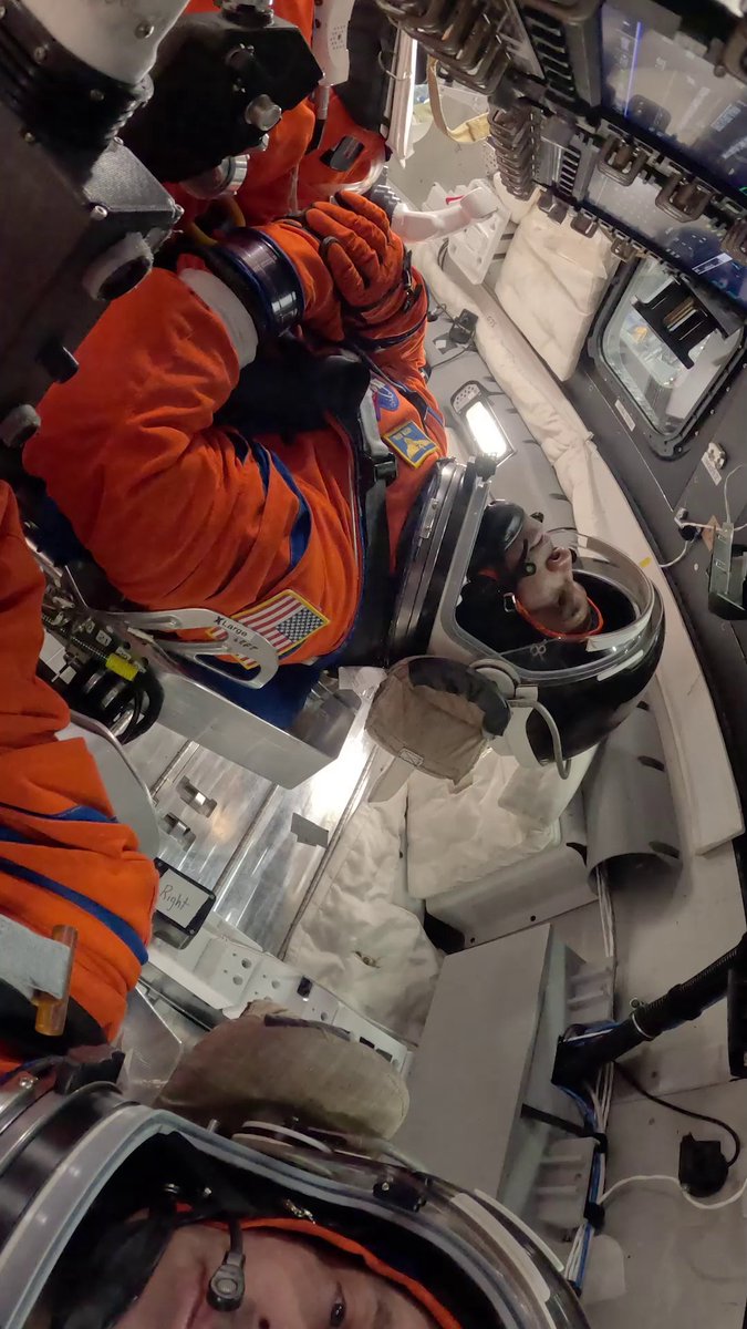 A walk-and-talk update of last week’s Artemis II crew activities! Last week was extremely busy including flying in formation in T-38s, working on nominal and off-nominal operations in the Orion spacecraft mockup, and completing three simulated ascent runs.