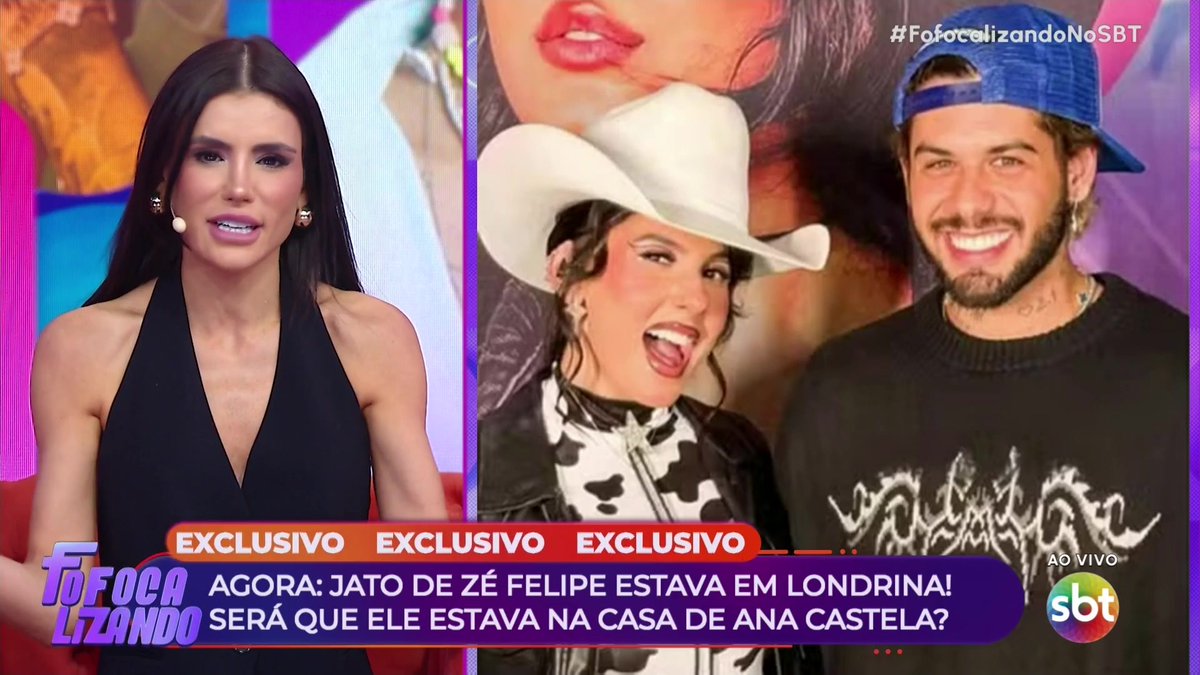 EXCLUSIVO! AGORA! Jato de Zé Felipe estava em Londrina! O que será que ele foi fazer lá? 👀 #FofocalizandoNoSBT