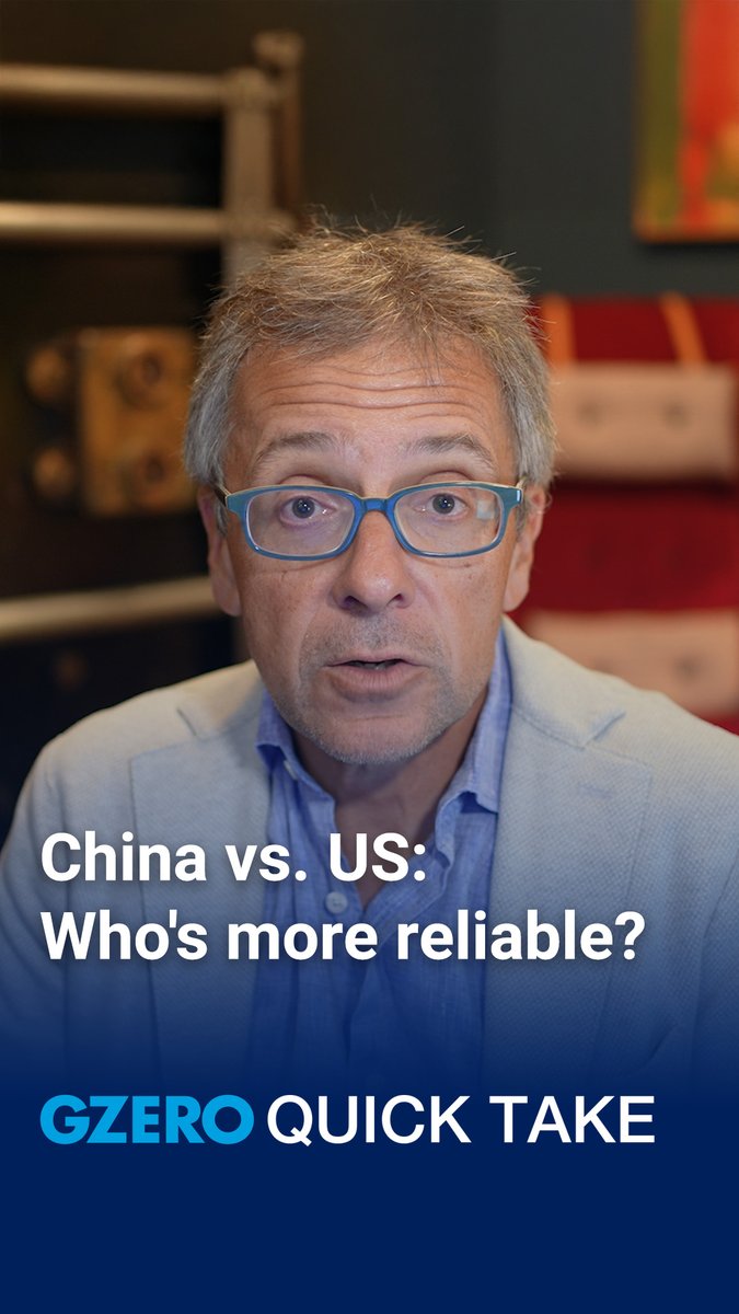 the united states has become less predictable, less reliable on the world stage. a big opportunity for beijing.