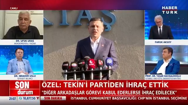 CHP İstanbul İl Kongresi iptal edildi. Ankara'daki kurultay davasını nasıl etkiler? Akademisyen Dr. Ufuk Uras #NedirNeDeğildir'de yanıtladı.