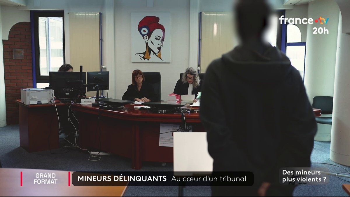⚖️🔴 DOCUMENT #JT20h : la prison est-elle la meilleure solution pour de jeunes délinquants de plus en plus violents ? Exceptionnellement, nous avons pu suivre cette audience du tribunal pour mineurs de Bobigny.