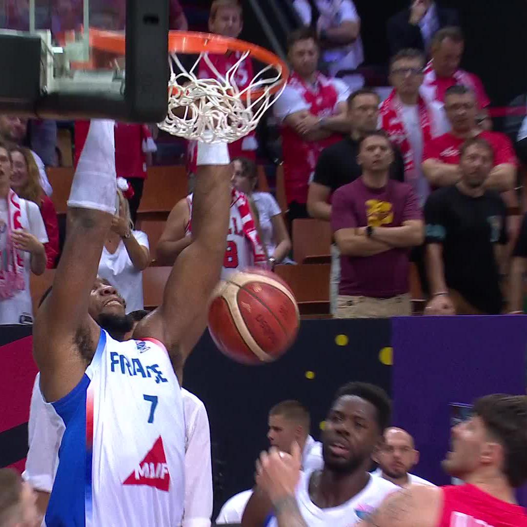 Big game for new Knick Guerschon Yabusele today in key Eurobasket win. Yabusele had a French national team-career high 36 points and made a national team career-high 6 threes in a road win over previously undefeated Poland: