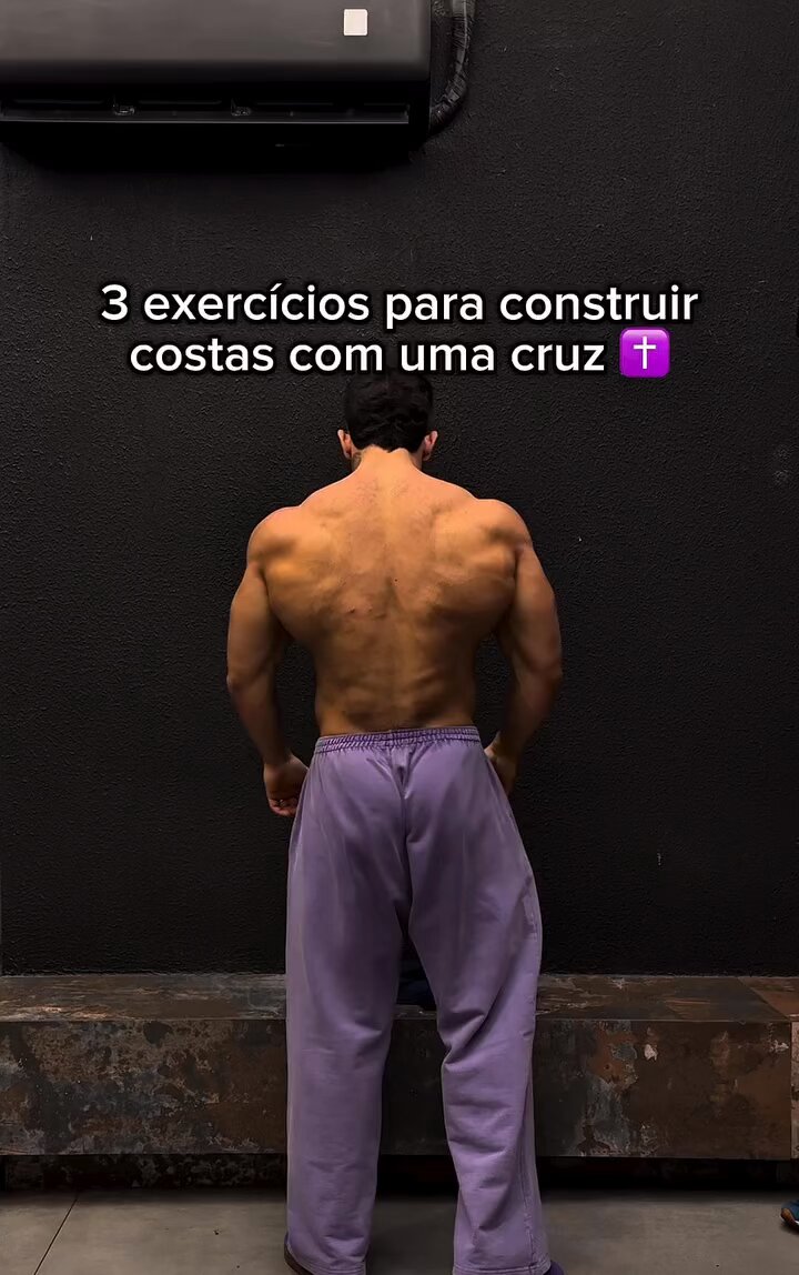 pra galera q quer construir costas como uma cruz