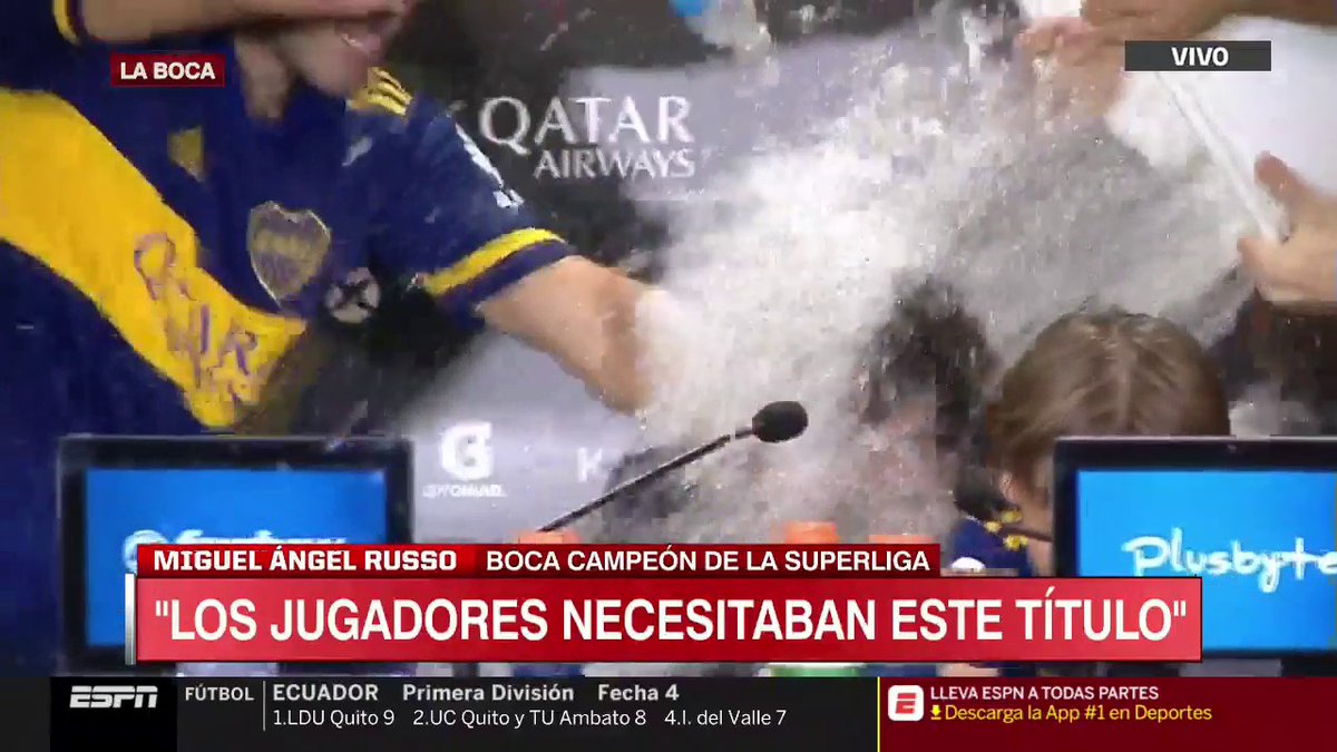 Necesito que cuiden a Miguel, este hombre es un prócer de Boca.