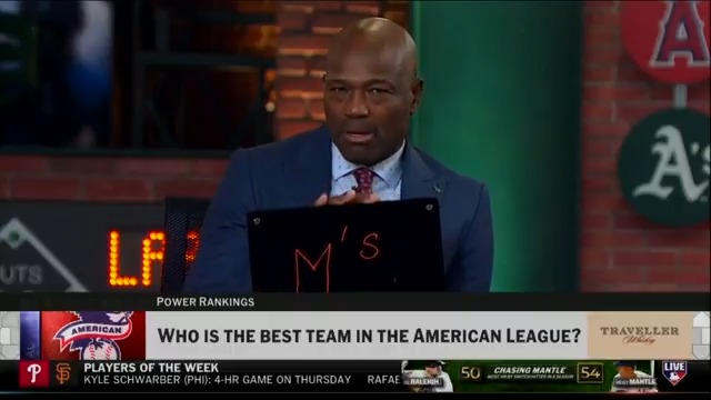 Who is the best team in the AL? Harold: Mariners Dan Plesac: Yankees Greg: Red Sox