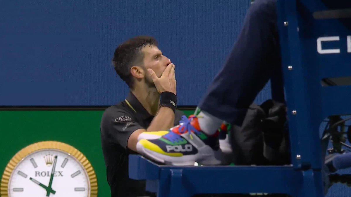 Novak Djokovic on the crowd: “They’re doing me a favor. The more they cheer against me, the better it is for me. They wake something in me that they don’t want to see - a winner.” They never learn.