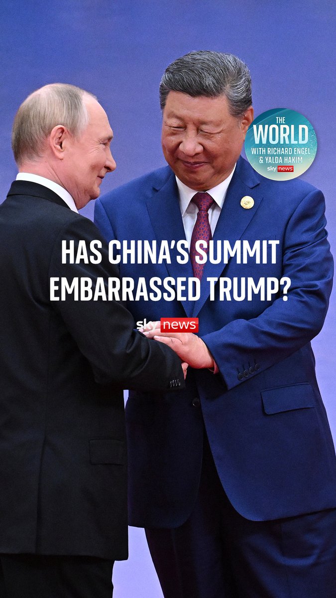 Has China humiliated Trump? Has Vladimir Putin traded Trump for Xi Jinping? Yalda Hakim and Richard Engel discuss this and the potential implications on this week's episode of The World podcast. Listen here 🎧