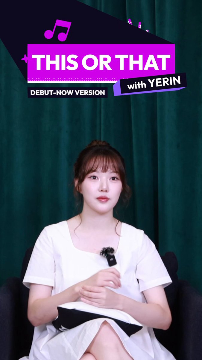 YERIN’s this or that to old GFRIEND photos! 🤭 예린 YERIN #YERIN #예린 #GFRIEND #여자친구 #DIVEStudios