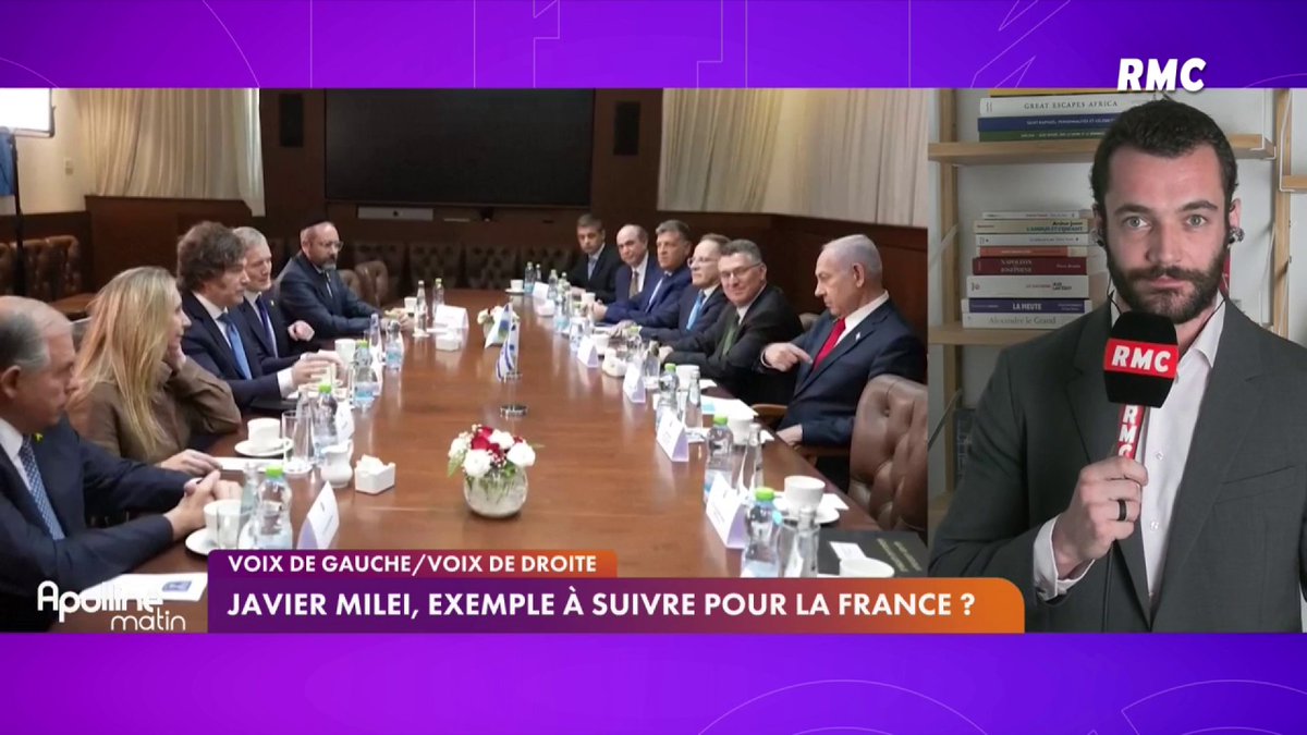 🇦🇷 Javier Milei, le président argentin est-il l’exemple à suivre pour la France ? Le point de vue de Louis Sarkozy #ApollineMatin