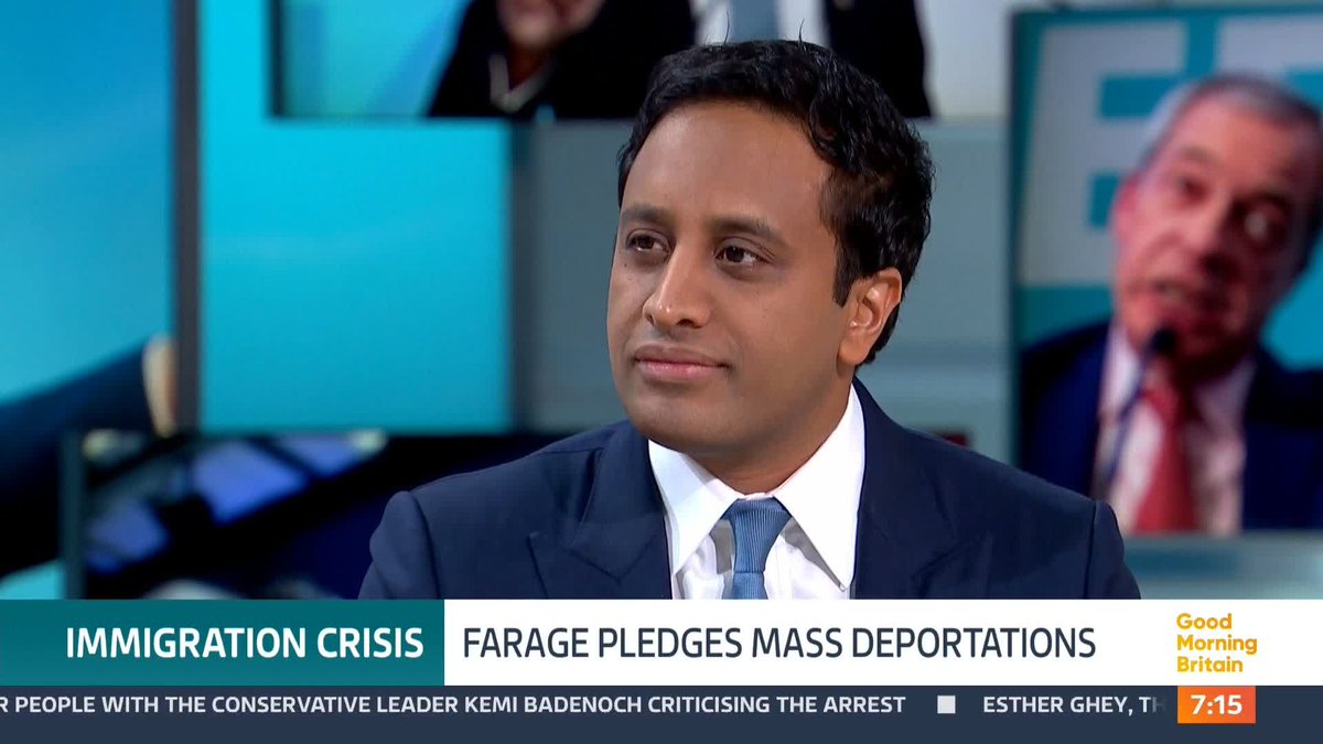 'How on earth do you establish who the 600,000 are that you are going to deport?' Susanna Reid asks Reform UK's head of the Department of Government Efficiency, Zia Yusuf.