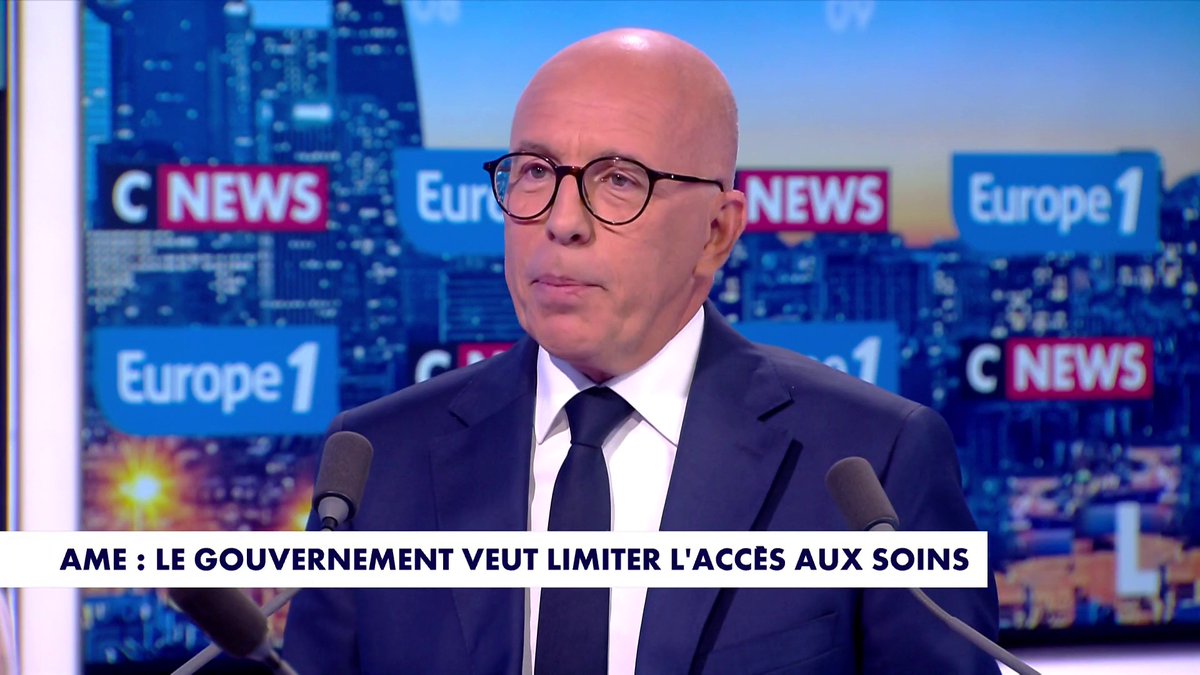 Eric Ciotti revient sur Bruno Retailleau : «Quand je vois Bruno Retailleau participer à un déjeuner autour d'Emmanuel Macron pour savoir si le Premier ministre doit être socialiste, les bras m'en tombent», dans #LaGrandeInterview