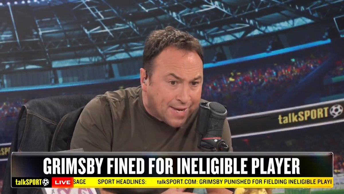 ❌ "They have to go" 🤷‍♂️ "I don’t care who you are" 😡 "You have to leave the competition" Jason Cundy argues Grimsby Town should be kicked out of the Carabao Cup for fielding an ineligible player vs Man United 🔥 #EFL #MUFC #GTFC #talkSPORT #JasonCundy
