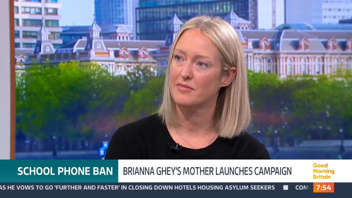 The mother of murdered teenager Brianna Ghey is today launching her campaign for a law to completely ban mobile phones from the classroom.