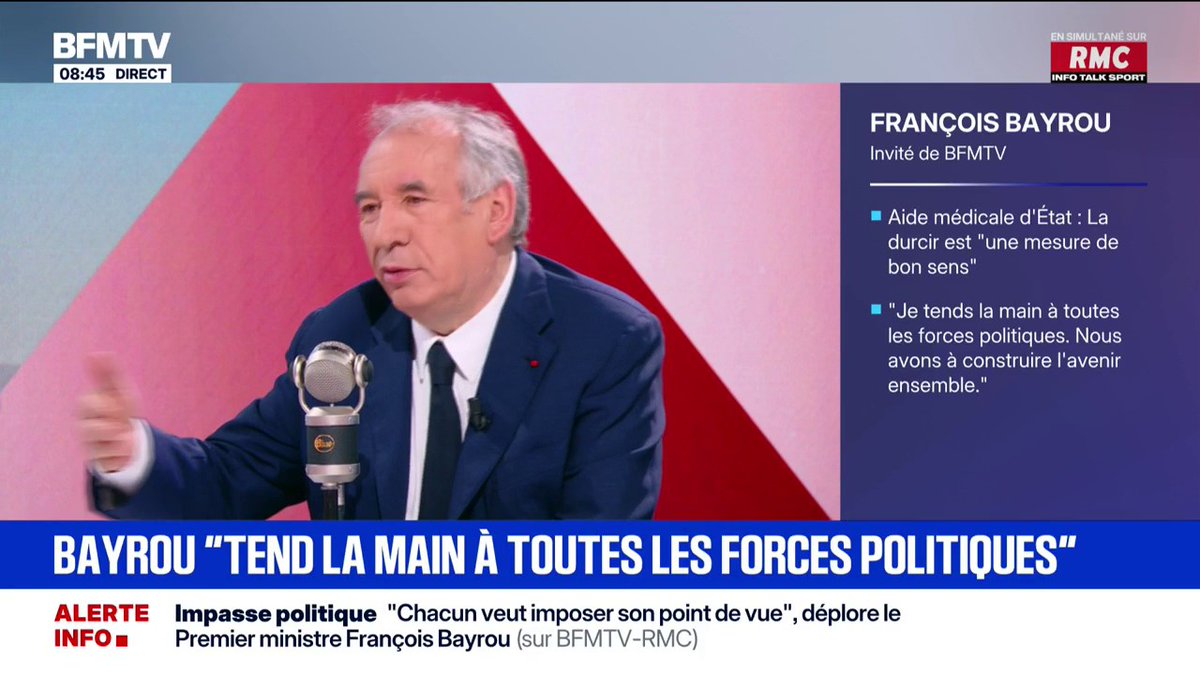 Donc Monsieur Olivier Faure ne va pas voter la confiance, espère devenir PM, et attend que ceux à qui il n’aura pas donner sa confiance lui donne la leur. J’ai bon ?