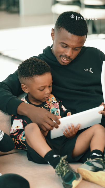 Unboxing more than a partnership… together we’re building an Out of the Ordinary legacy that lasts beyond the game 🦓 #PrivateBanking #InvestecSA Teboho Mokoena
