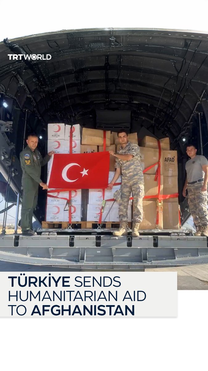 A Turkish Air Force A400M aircraft departed from Kayseri Erkilet Airport carrying humanitarian aid prepared by AFAD and the Turkish Red Crescent to Afghanistan’s Kunar province, following the recent earthquake. The Ministry of National Defence expressed solidarity with the Afghan people, extending condolences and wishes for recovery