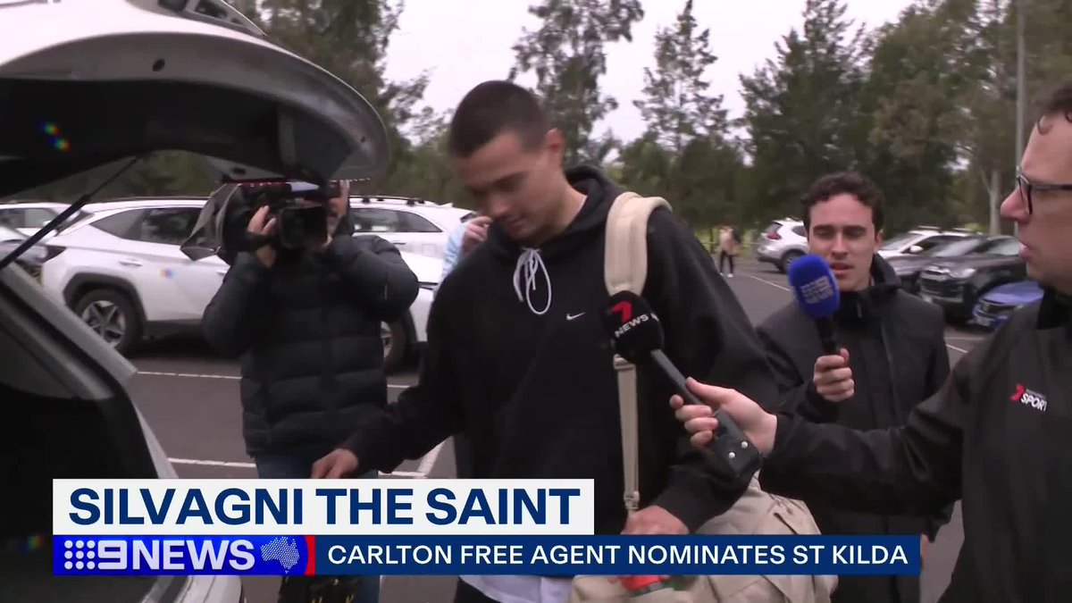 St Kilda has deployed the father-son rule, with Jack Silvagni declaring his intention to join his Dad Stephen at Moorabbin. Tom Morris #9News
