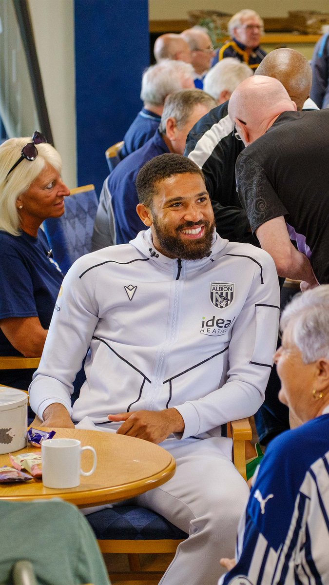 Our Hawthorns Hub hosted a quiz all about The Hawthorns to celebrate the 125th-year anniversary. 🏟️ They were joined by some very special West Bromwich Albion men's first team guests! 👇
