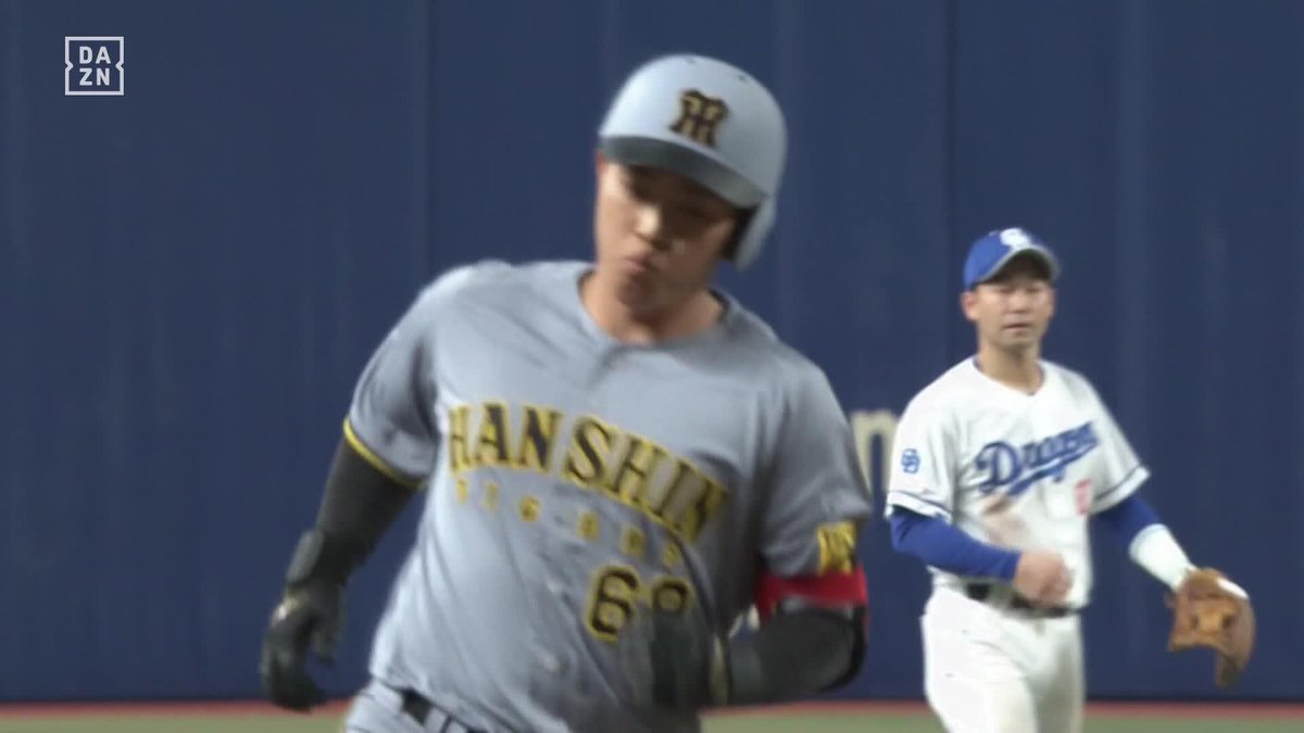 このパンチ力が魅力 スタメン起用に応えた若虎 中川勇斗が先制ホームラン🚀 ⚾プロ野球(2025/9/3) 🆚中日×阪神 📱Live on DAZN #オレをみろ #阪神タイガース #だったらDAZN