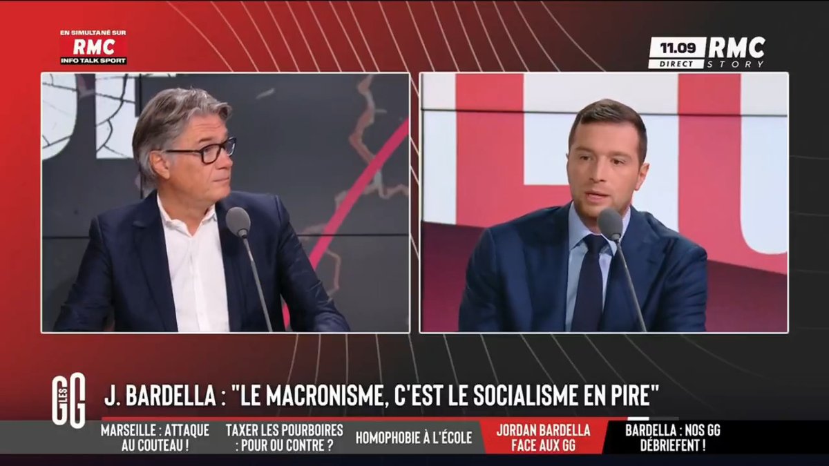 Les macronistes ont retiré leurs candidats pour faire élire des candidats du NFP. Je n'ai aucune leçon à recevoir de gens qui font alliance avec l'extrême gauche, qui propose le programme le plus dépensier de l'histoire de la 5ème République et alimente le communautarisme !