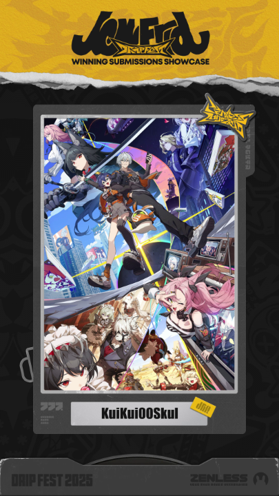 🏆 "Drip Fest" 2025 Annual Fan Works Contest | Winning Illustrations Showcase View Winning Entry Details >>> #zzzero #Dripfest2025 #zzzS2Fanart