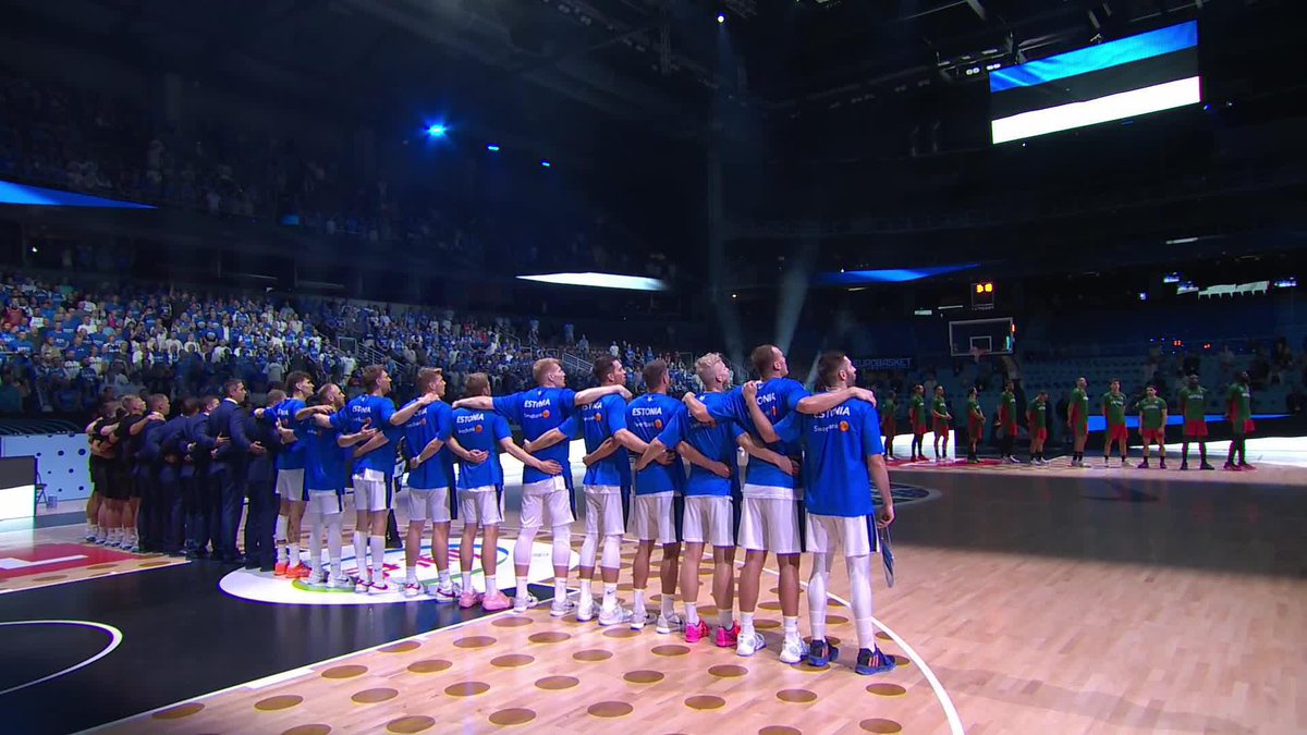 I got goosebumps & I am not Estonian 🥹🇪🇪 #EuroBasket