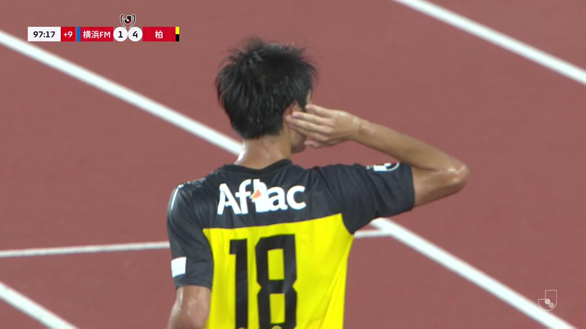 絶妙なループシュート💫 🎦 ゴール動画 🏆 ＪリーグYBCルヴァンカップ 準々決勝 第1戦 🆚 横浜FMvs柏 🔢 1-4 ⌚️ 90+8分 ⚽️ 垣田 裕暉（柏) #ルヴァンカップ