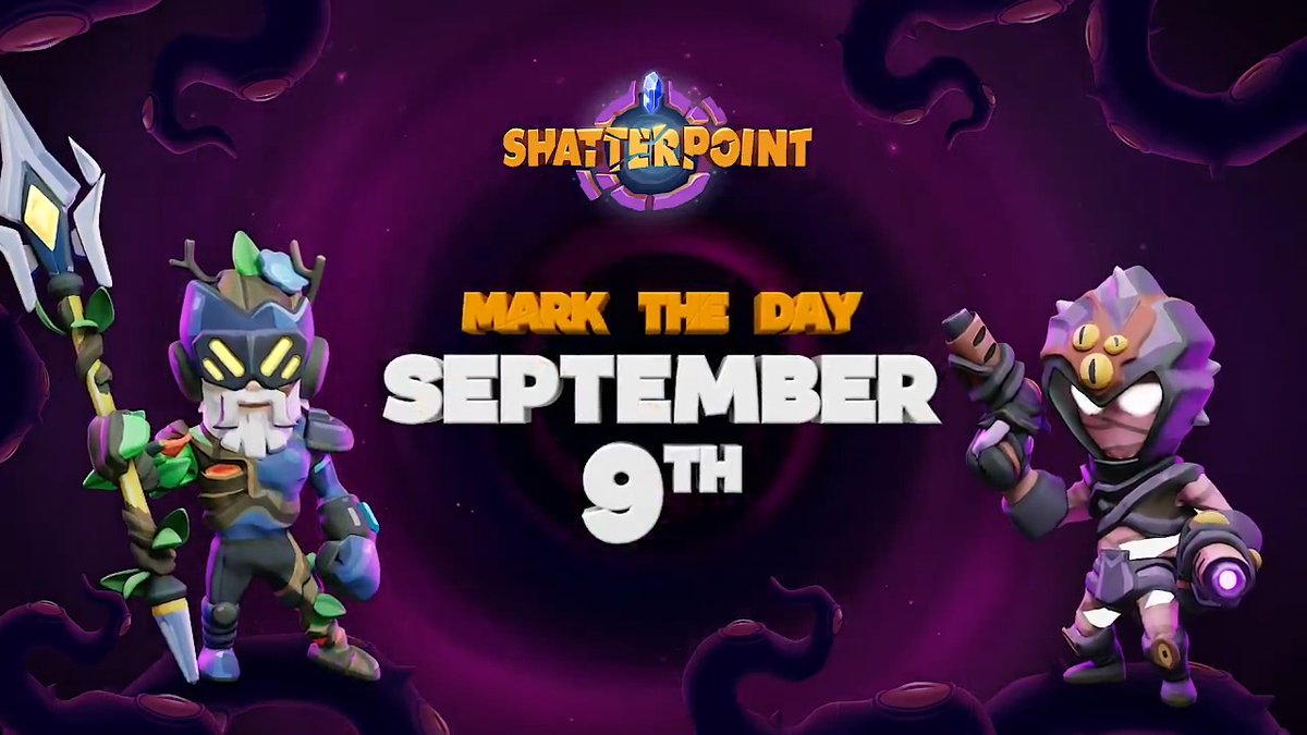 The moment you’ve been waiting for… is almost here! 🌟 Season 1 begins September 9th - your chance to prove just how sharp your strategy, gameplay, and crafting skills truly are. ⚔️ Each season will bring its own glory, unforgettable memories, and exciting improvements as we continue to grow Shatterpoint together. What’s coming in Season 1: 🔹 Leaderboard - Climb the ranks, prove your dominance, and earn Sparks. 🔹 Sparks Farming - All season long, anyone with a Charged Crystal can farm Sparks in every match played against real players. 🔹 NFT Bonuses - Equip a cosmetic hat or any piece of the Founder Hero armor set to increase Sparks earned. 🔹 Game Balance Changes - Polished gameplay, updated abilities, champion tweaks, and an overall smoother feel. Mark this moment, it’s the true beginning of something bigger for our community. Only the most active, most strategic, and most fearless will stand out. ✨ Season 1 is your time to shine. 🌠