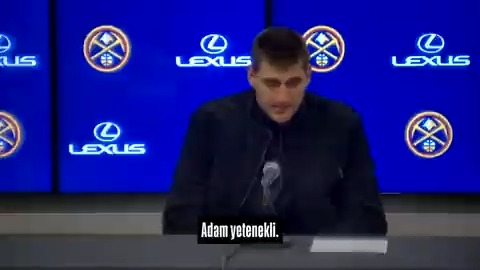 Dating back to 2022 when Jokic was saying the Rockets need to play more through Şengün. Game knows game.