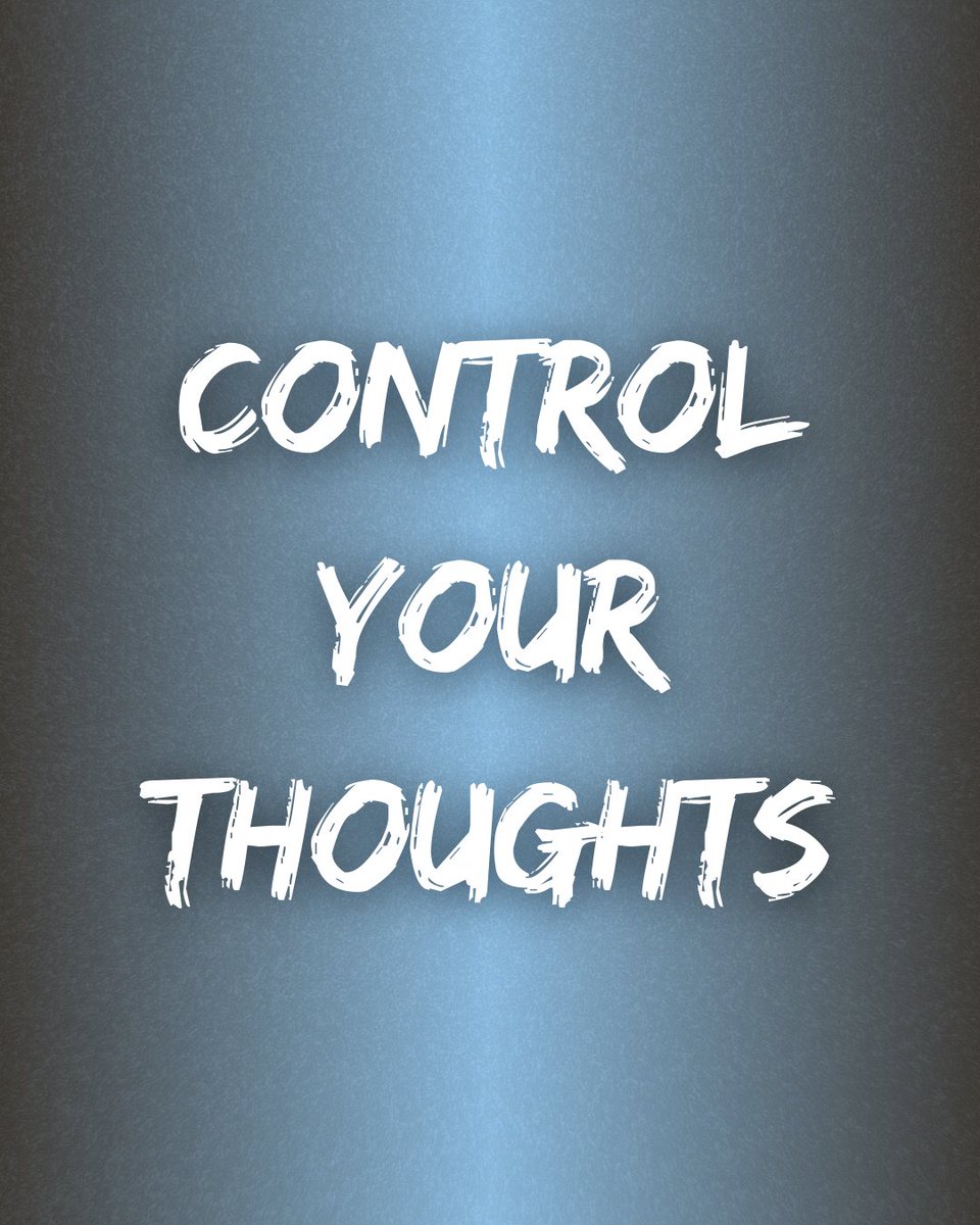 You are what you choose to think about! 💭 The Bible doesn't suggest but COMMANDS us to be anxious for nothing. When we fill our minds with what's true, pure, and lovely, we take control of our destiny.