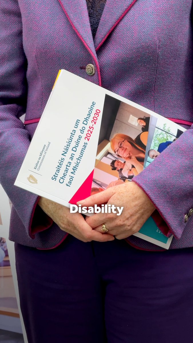 Fine Gael is committed to improving the lives of disabled people. Today, we have launched a new vision for disability services. The Fine Gael team will work at every level to improve the lives of disabled people.