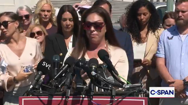 Epstein abuse survivor Haley Robson: "We can't read the news or do anything without hearing crazy stories that are only able to live on because the government continues to hide the evidence and the truth. So, people just make up stories. Those stories hurt."