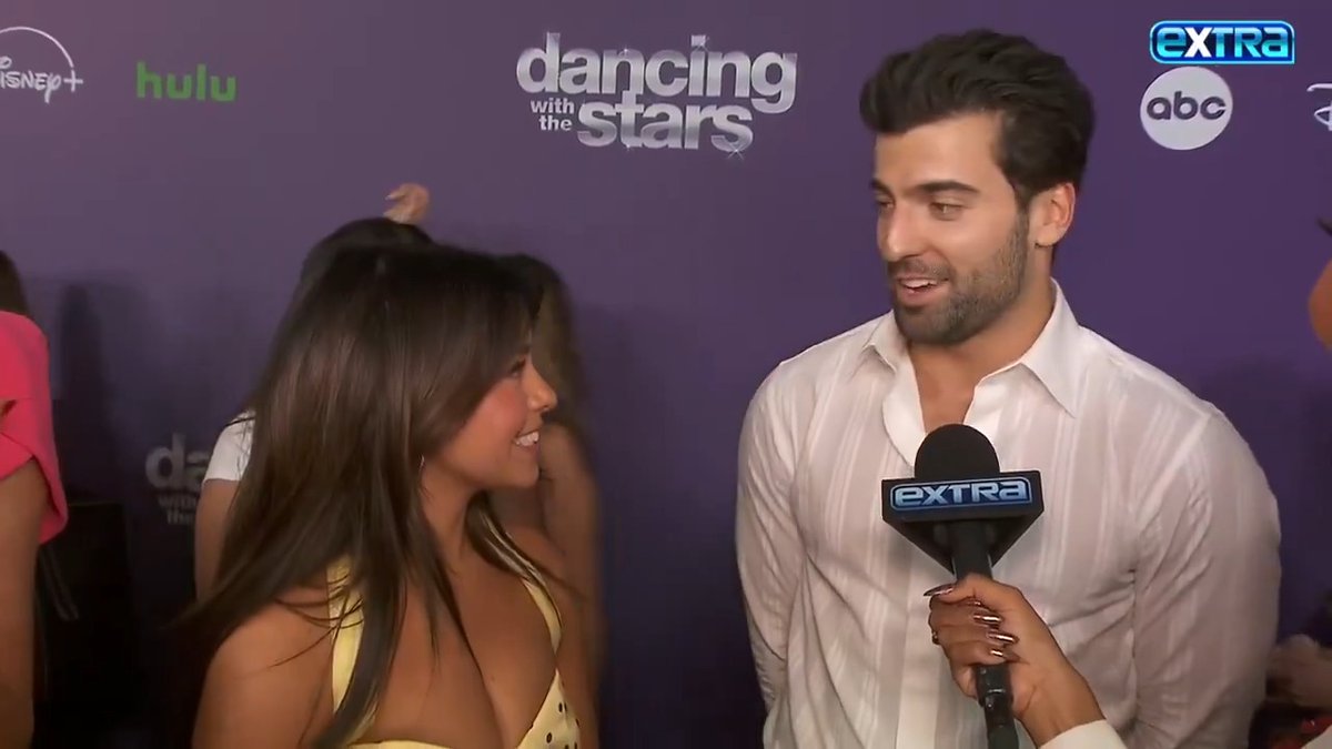 Jan Ravnik was afraid #DWTS partner Jen Affleck wouldn't recognize him — but she's a Swiftie! 🫶 Plus, they react to Taylor Swift &amp; Travis Kelce's engagement news! 💍 Dancing with the Stars #DWTS