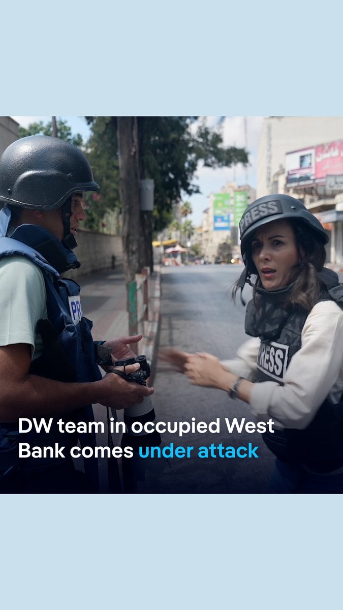 "They don't want any witnesses." In the Israeli-occupied West Bank, Israeli forces directly targeted a DW team with tear gas while following a cameraman on assignment. In Gaza, Israel has killed 189 Palestinian journalists and media workers since October 2023, the CPJ says.