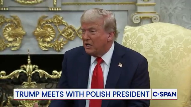 President Trump: "We're making a determination now. Do we go to Chicago, or do we go to a place like New Orleans where we have a great Governor, Jeff Landry, who wants us to come in and straighten out a very nice section of this country that's become quite tough?"