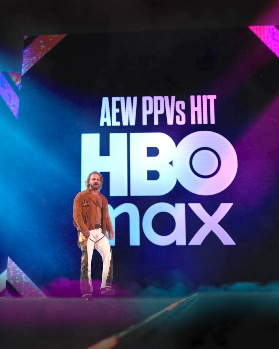 AEW PPVs are coming to HBO Max! Starting this Friday, U.S. subscribers can purchase AEW: All Out for the exclusive price of $39.99. HBO Max All Elite Wrestling