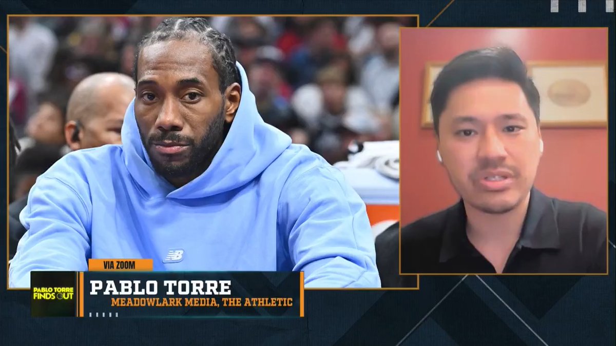 "Steve Ballmer and the Clippers, when we asked them for comment, they said that this was provably false...they did not know at the time that we had over 3,000 pages of documents and seven sources." – Pablo Torre 👀 gives the latest on his Clippers/Kawhi Leonard report.
