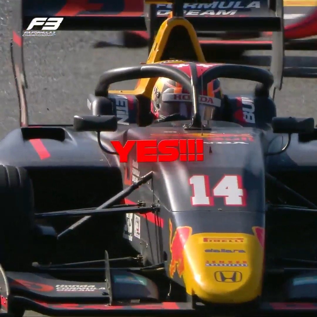A first #RoadToF1 victory for 角田裕毅/Yuki Tsunoda 👏 Our second race at Monza in 2019 saw Yuki put his name in the #F3 winners club 🥇 #ItalianGP
