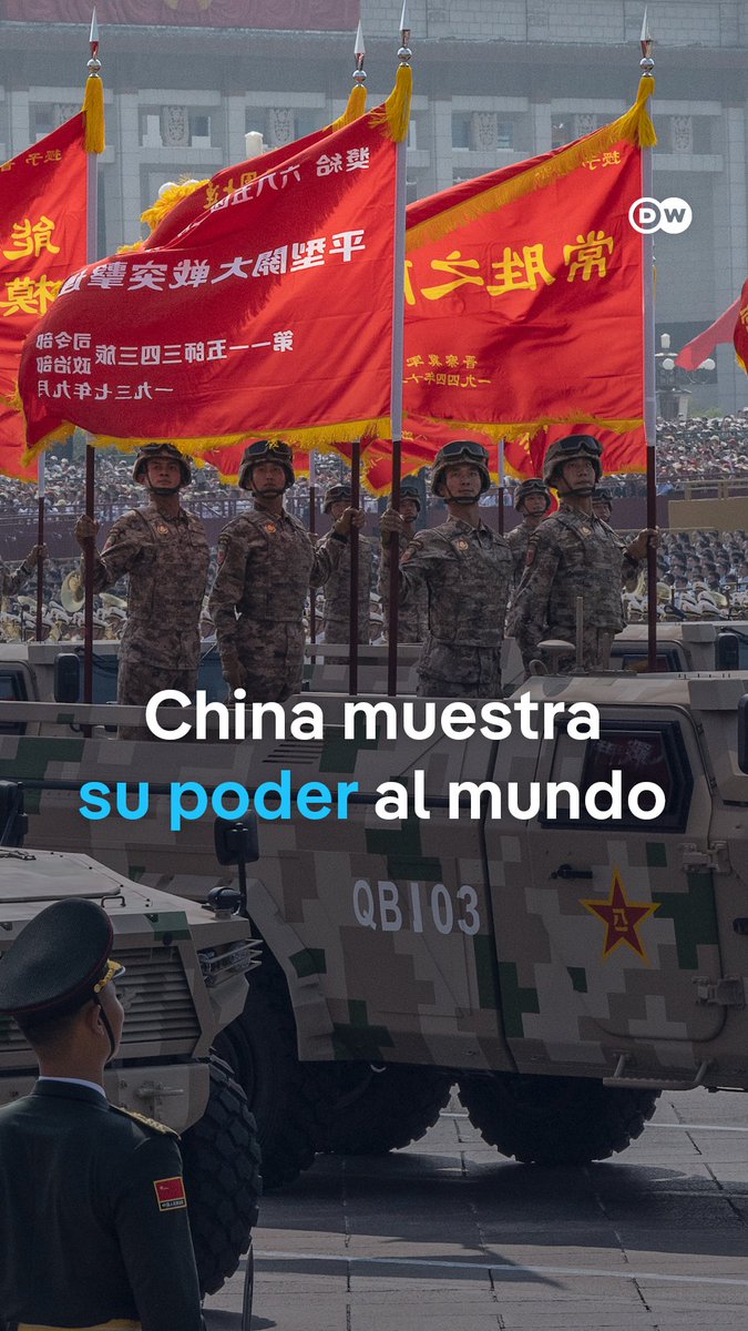 #XiJinping exhibe su poder militar en el mayor desfile de la historia de China con #Putin y #KimJongUn El mandatario chino conmemoró los 80 años del fin de la II Guerra Mundial en el Pacífico junto a los líderes de Rusia y Corea del Norte como sus principales invitados. /trc