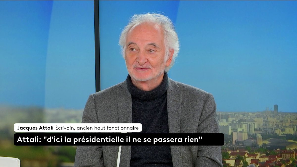 🔴 🗣 “Je pense qu’il ne se passera rien de bien dans ce pays avant l’élection présidentielle. Le pays est ingouvernable d’ici à 2027”, déclare Jacques Attali, écrivain et ancien haut fonctionnaire. #ToutestPolitique