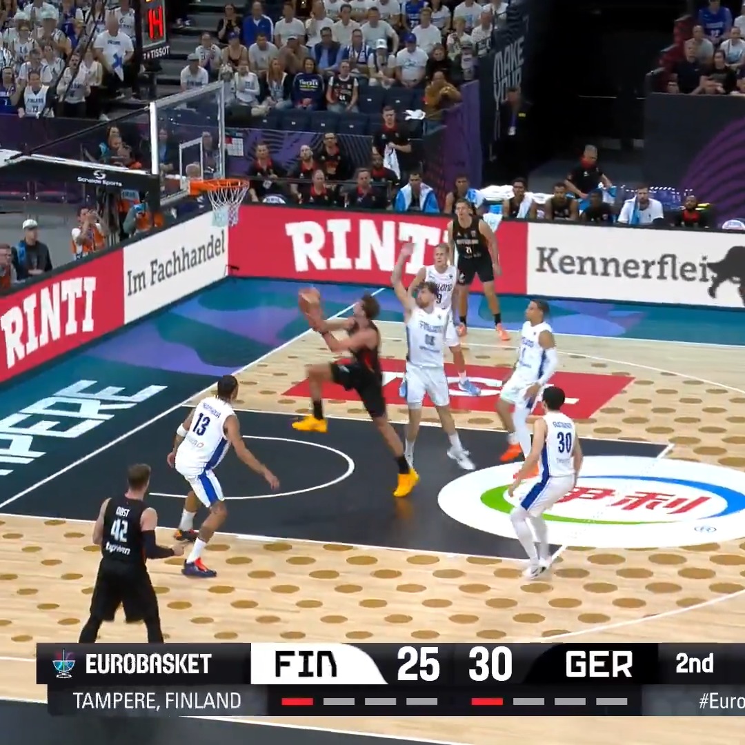 Franz is too SMOOTH with it 😮‍💨 #EuroBasket