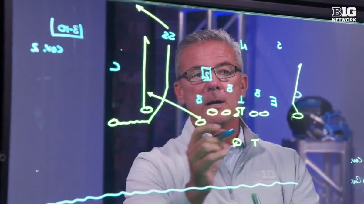 How'd Ohio State Football shut down then-No. 1 Texas and Arch Manning? By confusing the heralded QB with simulated pressure 😤 Urban Meyer explains on the season's first 𝘜𝘳𝘣𝘢𝘯 𝘈𝘯𝘢𝘭𝘺𝘴𝘪𝘴 👇
