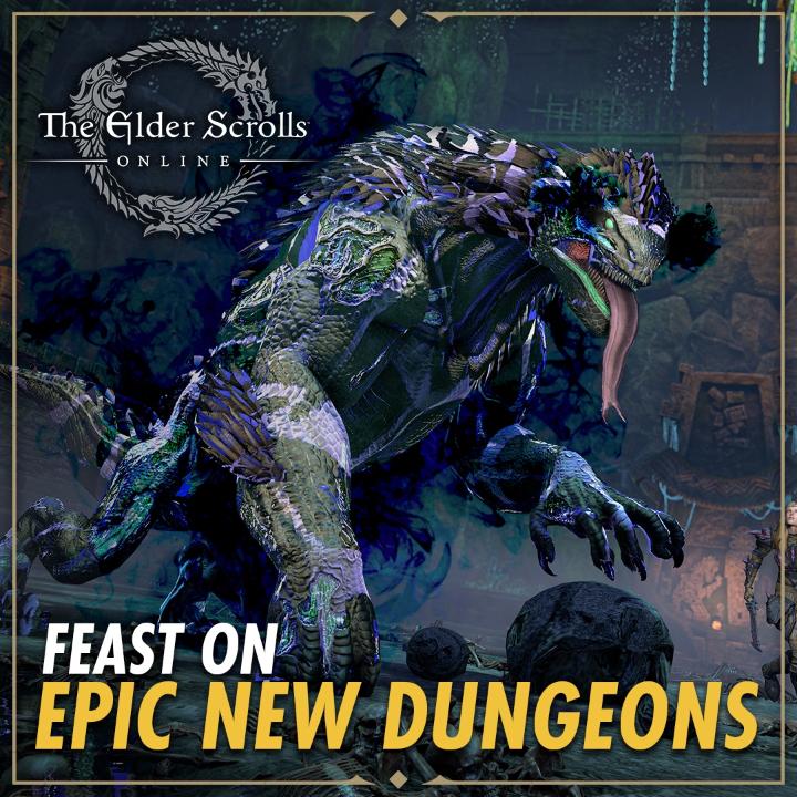 The Feast of Shadows Dungeon Pack and the base game update, are now live on Xbox and PlayStation! Console players, what are you most excited for? 🎮